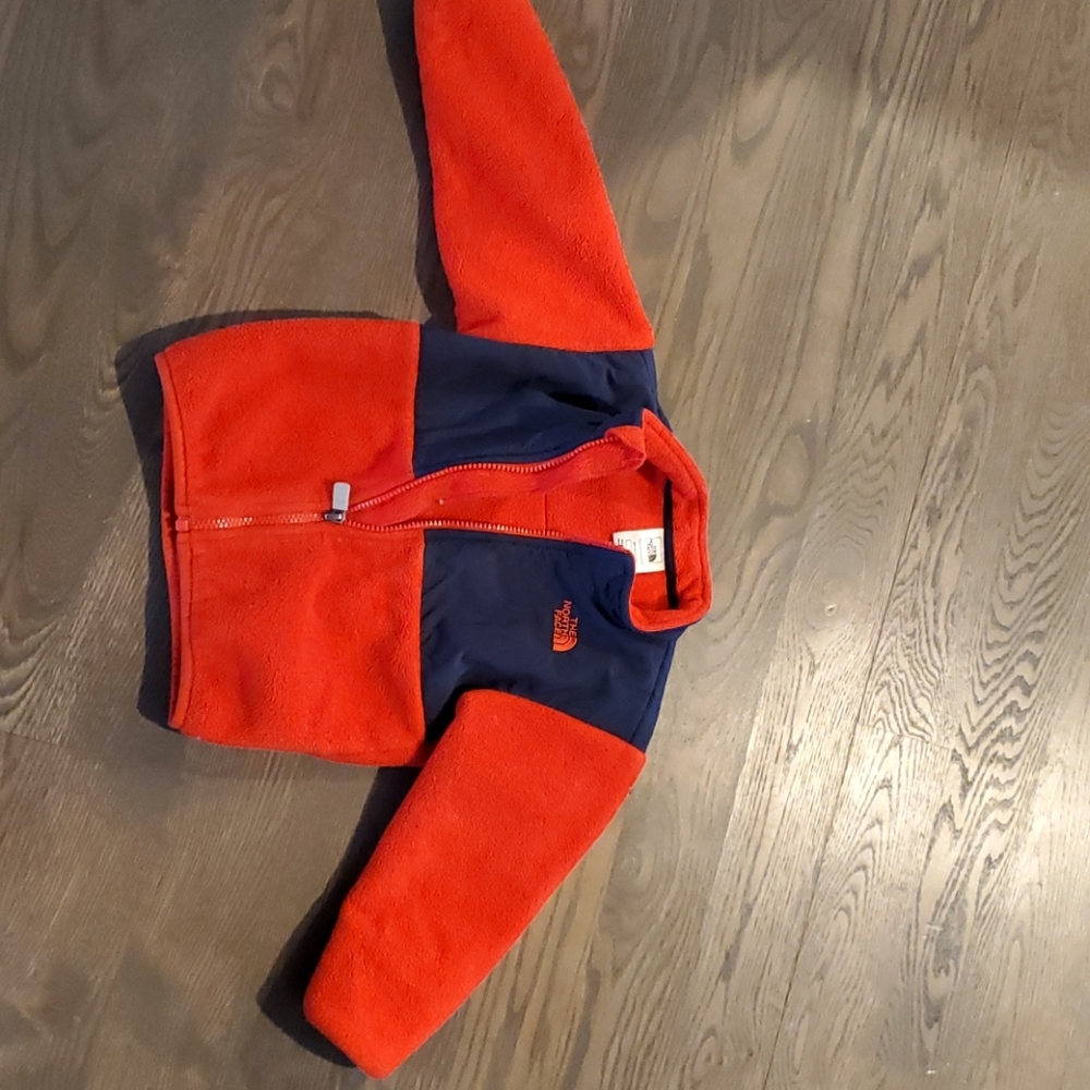 18/24m North face fleece jacket